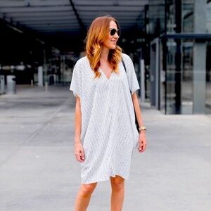 Hatch Collection Slouch Dress in Sweetheart Batik Size Petite OS